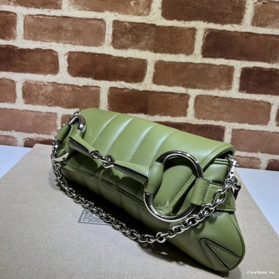 Firstbag ru BIG SHOULDER CHAIN BAG HORSEBIT GUCCI 0821